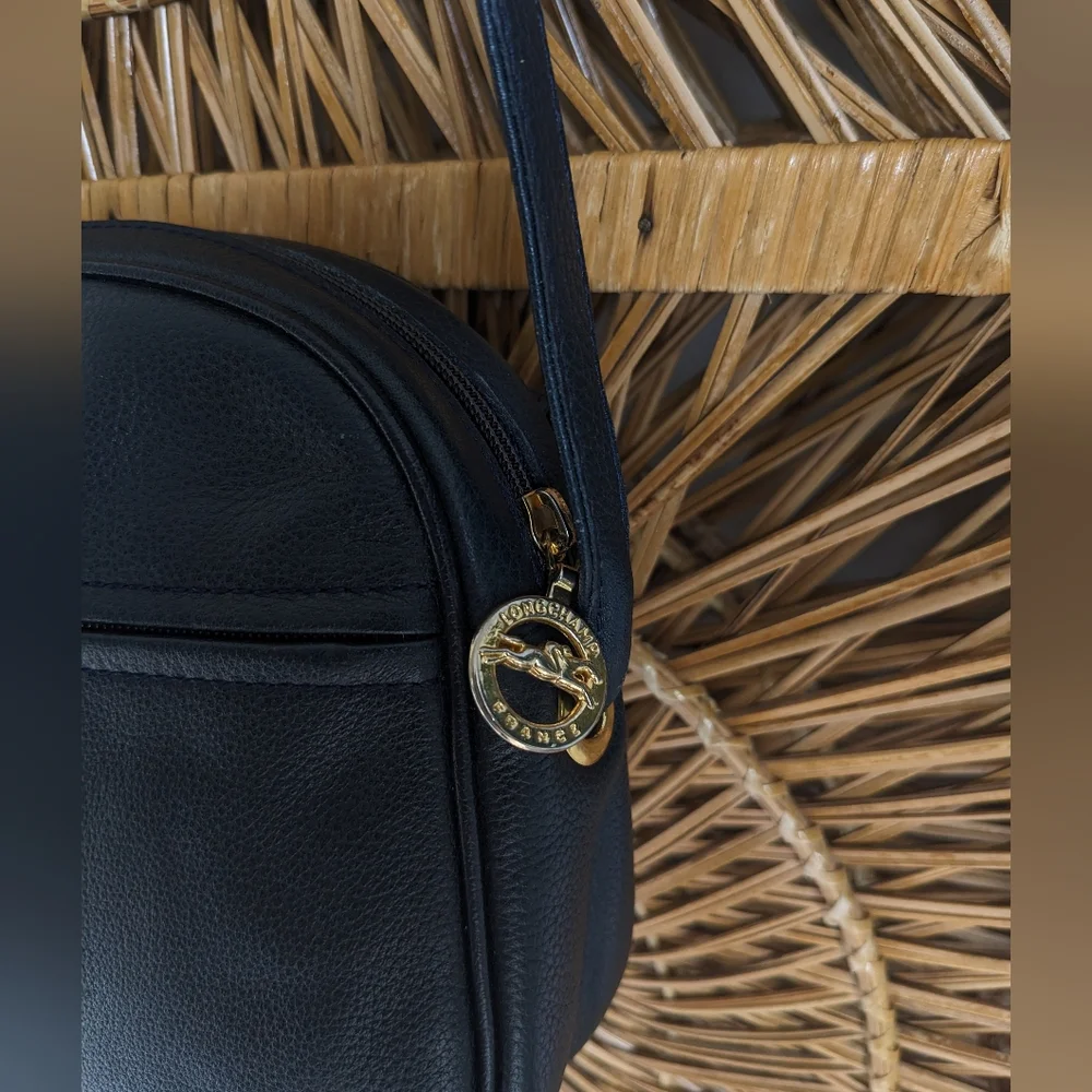 Longchamp Navy Blue Crossbody Bag